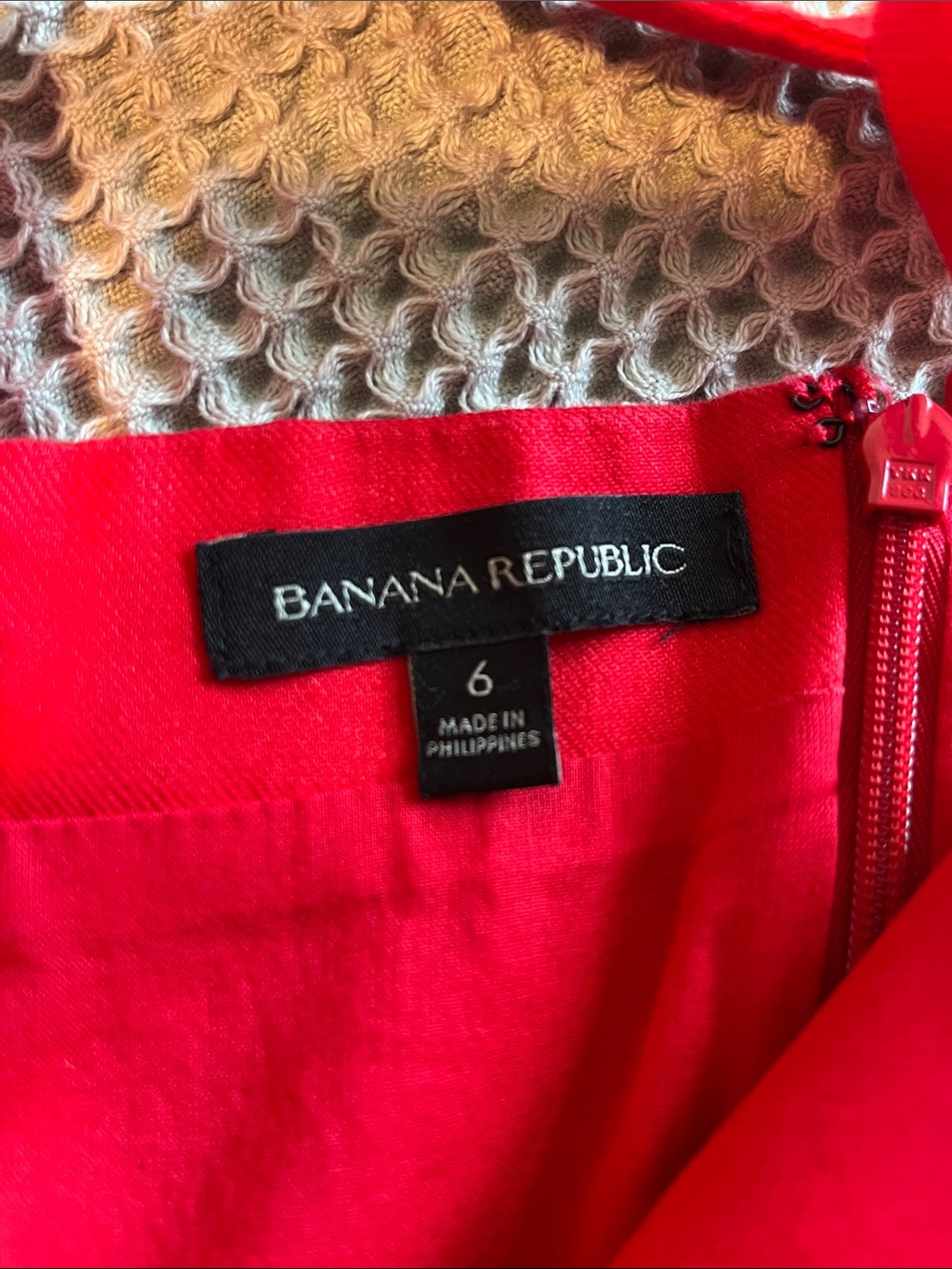 EUC Banana Republic Red Sleeveless Midi Dress with Pockets - Picture 2 of 5